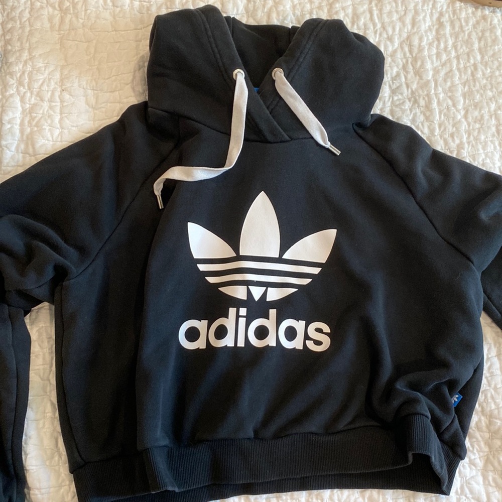 Adidas Cropped Hoodie